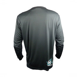 HAVEN θερινές μακρυμάνικες φανέλες - NAVAHO LONG MTB - λευκό/μαύρο