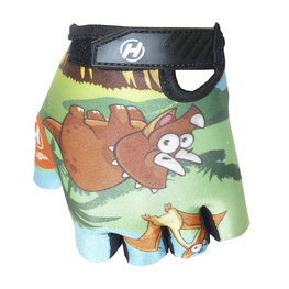 HAVEN γάντια με κοντά δάχτυλο - DREAM KIDS - πορτοκαλί/μαύρο/πράσινο