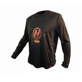 HAVEN θερινές μακρυμάνικες φανέλες - NAVAHO LONG II - μαύρο/κόκκινο