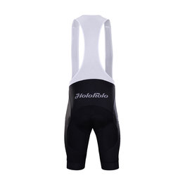 HOLOKOLO κοντά παντελόνια με τιράντες - PRIME - μαύρο