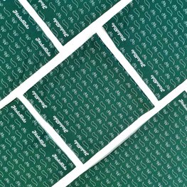 μαντήλι λαιμού - VERDURE - λευκό/πράσινο