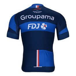 BONAVELO κοντομάνικες φανέλα - GROUPAMA FDJ 2025 - λευκό/κόκκινο/μπλε