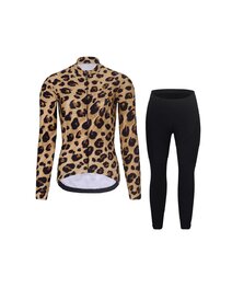 RIVANELLE χειμερινό μπουφάν και παντελόνι - WILDCAT II WINTER - μπεζ/καφέ/μαύρο