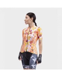 ALÉ κοντή φανέλα και κοντό παντελόνι - PR-S AMAZZONIA LADY - μαύρο/πορτοκαλί