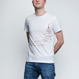 NU. BY HOLOKOLO κοντομάνικα μπλουζάκια - UP & NEVER STOP - λευκό