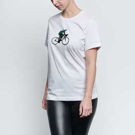 NU. BY HOLOKOLO κοντομάνικα μπλουζάκια - BEHIND BARS - λευκό/πράσινο