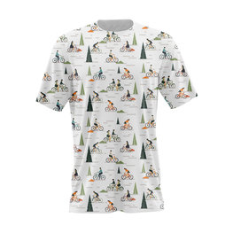 NU. BY HOLOKOLO κοντομάνικα μπλουζάκια - HEARTCORE - πολύχρωμο/λευκό