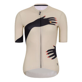 RIVANELLE κοντή φανέλα και κοντό παντελόνι - HANDS LADY  - μαύρο/μπεζ