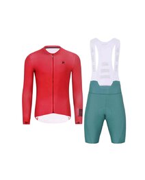 HOLOKOLO κοντή φανέλα και κοντό παντελόνι - VICTORIOUS - πράσινο/κόκκινο