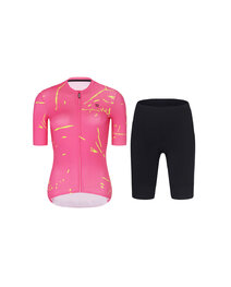 RIVANELLE κοντή φανέλα και κοντό παντελόνι - PASSION - κίτρινο/ροζ