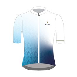 HOLOKOLO κοντομάνικες φανέλα - PEACE - λευκό/μπλε