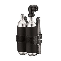 LEZYNE Αντλία CO2/βόμβα - TWIN KIT CO2 - ασημένιο/μαύρο