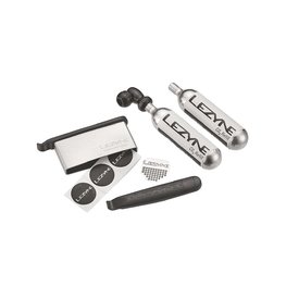 LEZYNE Αντλία CO2/βόμβα - TWIN KIT CO2 - ασημένιο/μαύρο