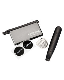 LEZYNE μπαλώματα - LEVER KIT - γκρί