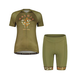 MALOJA κοντή φανέλα και κοντό παντελόνι - GANESM. - πράσινο