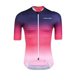 MONTON κοντομάνικες φανέλα - SAIUN - μαύρο/κόκκινο