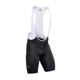 MONTON κοντά παντελόνια με τιράντες - MOVEMENT - μαύρο