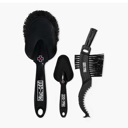 MUC-OFF Σετ βουρτσών καθαρισμού - 3X BRUSH SET