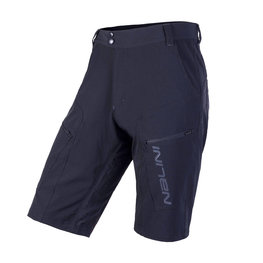 NALINI κοντά παντελόνια χωρίς ιμάντες - AIS CLICK MTB - μαύρο