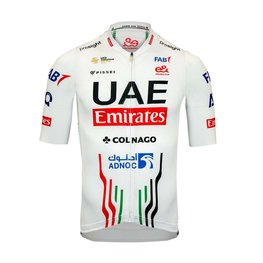 PISSEI κοντομάνικες φανέλα - UAE TEAM EMIRATES 24 - μαύρο/κόκκινο/λευκό