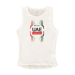PISSEI αμάνικα μπλουζάκια - UAE TEAM EMIRATES 2024 - λευκό