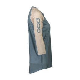 POC κοντομάνικες φανέλα - MTB PURE 3/4 LADY - γαλάζιο/μπεζ
