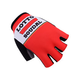 γάντια με κοντά δάχτυλο - LOTTO 2017 - μπορντό/κόκκινο