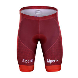 κοντά παντελόνια χωρίς ιμάντες - KATUSHA 2018 - μπορντό/κόκκινο