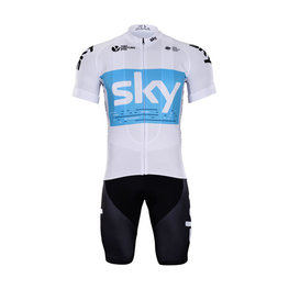 BONAVELO κοντή φανέλα και κοντό παντελόνι - SKY 2018 - λευκό/μπλε/μαύρο