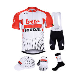 BONAVELO μεγάλα σετ - LOTTO SOUDAL 2019 - λευκό/μαύρο/κόκκινο