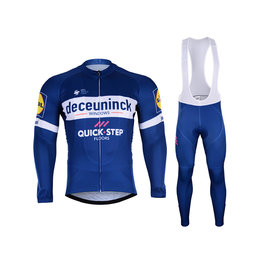 BONAVELO μακριά φανέλα και παντελόνι - QUICKSTEP 2019 SMR - μπλε