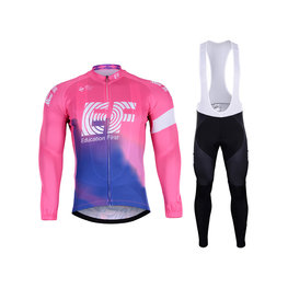 BONAVELO χειμερινή φανέλα και παντελόνι - EDUCATION F. '19 WNT - ροζ/μπλε/μαύρο