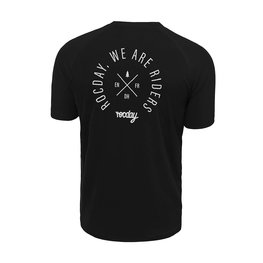 ROCDAY κοντομάνικες φανέλα - ROOST - μαύρο