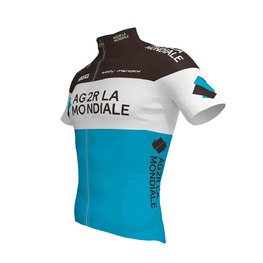 ROSTI κοντομάνικες φανέλα - AG2R 2020 - μπλε/καφέ/λευκό