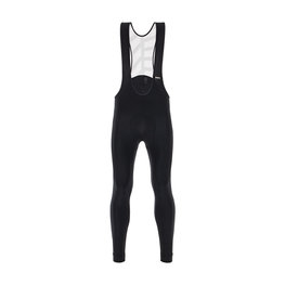 SANTINI μακριά παντελόνια με τιράντες - SVOLTA WINTER - μαύρο/λευκό