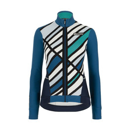 SANTINI χειμερινές μακρυμάνικες φανέλες - CORAL RAGGIO LADY - μπλε