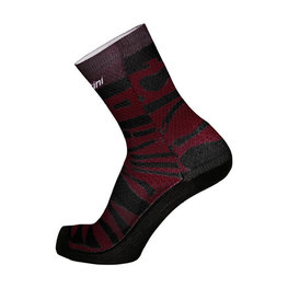 SANTINI κάλτσες κλασικές - LA VUELTA 2018 - μωβ/μαύρο