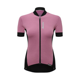 SANTINI κοντομάνικες φανέλα - BRIO LADY  - ροζ/μαύρο