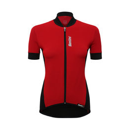 SANTINI κοντομάνικες φανέλα - BRIO LADY - κόκκινο/μαύρο