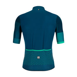 SANTINI κοντομάνικες φανέλα - MITO SPILLO - μπλε/πράσινο