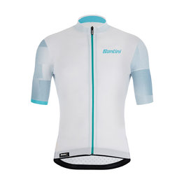 SANTINI κοντομάνικες φανέλα - MITO SPILLO - γαλάζιο/λευκό