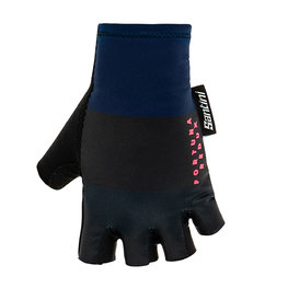 SANTINI γάντια με κοντά δάχτυλο - REDUX FORTUNA AERO - μπλε