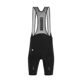 SANTINI κοντά παντελόνια με τιράντες - KARMA DELTA - μαύρο