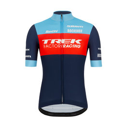 SANTINI κοντομάνικες φανέλα - TREK TFR XC 2021 - γαλάζιο/μπλε