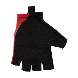 SANTINI γάντια με κοντά δάχτυλο - CUBO  - κόκκινο