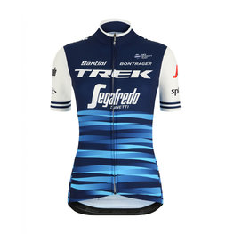 SANTINI κοντομάνικες φανέλα - TREK 2019 BLEND LADY - μπλε/λευκό