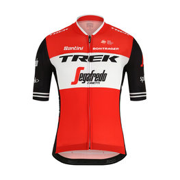 SANTINI κοντομάνικες φανέλα - TREK 2019 SLEEK99 - λευκό/μαύρο/κόκκινο