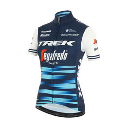 SANTINI κοντομάνικες φανέλα - TREK 2020 LADY - λευκό/μπλε