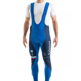 SANTINI μακριά παντελόνια με τιράντες - TEAM SLOVAKIA WNT'17 - μπλε