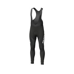 SCOTT μακριά παντελόνια με τιράντες - RC AS WINTER - μαύρο/κίτρινο